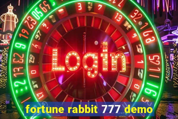 fortune rabbit 777 demo